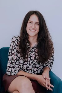 Lidia Crespo, psicóloga en Bilbao especializada en violencia de género, maternidad y derechos de las mujeres.